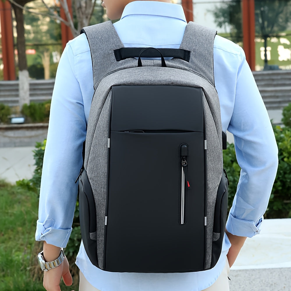 Men's Anti-theft Laptop Backpack, Travel Large Capacity Business Bag Shoulder Bag