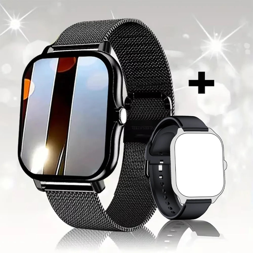 Smart Watch 2.01 Inch HD Display Answer Make Call Message Preview Sport Modes DIY Dial Weather Forecast Men Women