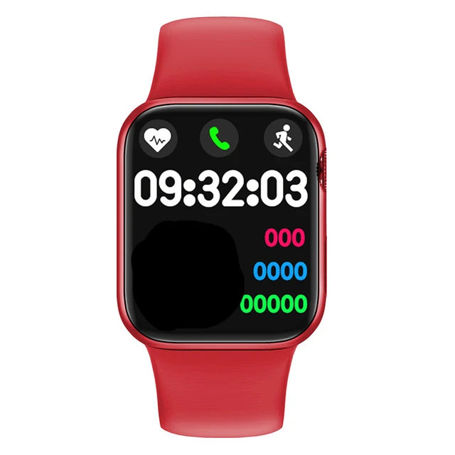 HW16 Smart Watch Series 6 1.75 Inch Full Touch Smartwatch Fitness Tracker Blood Pressure Custom Wallpaper HW12 Smart Watch