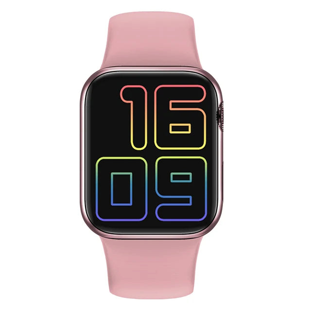 HW16 Smart Watch Series 6 1.75 Inch Full Touch Smartwatch Fitness Tracker Blood Pressure Custom Wallpaper HW12 Smart Watch