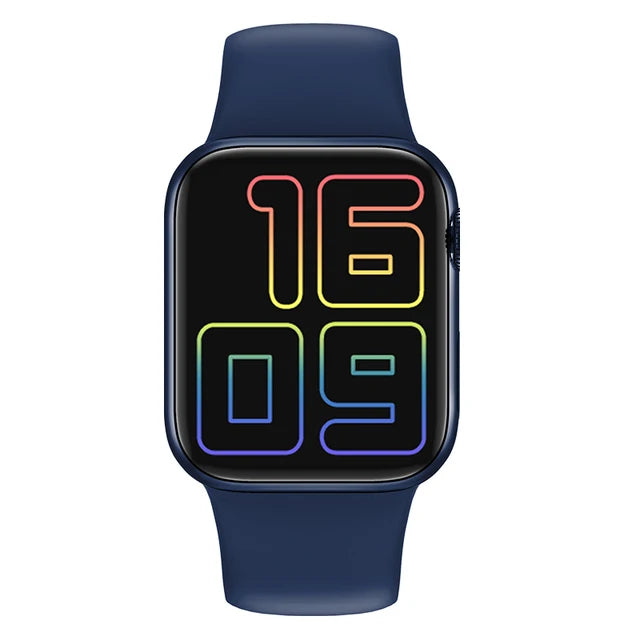 HW16 Smart Watch Series 6 1.75 Inch Full Touch Smartwatch Fitness Tracker Blood Pressure Custom Wallpaper HW12 Smart Watch