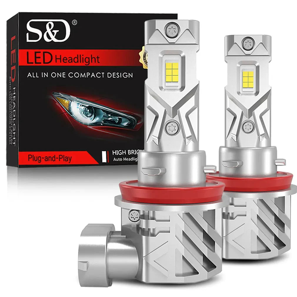 25000LM H8 H11 LED faro Canbus 9005 HB3 9006 HB4 CSP bombilla de faro LED 120W Turbo Auto lámpara 6000K 12V